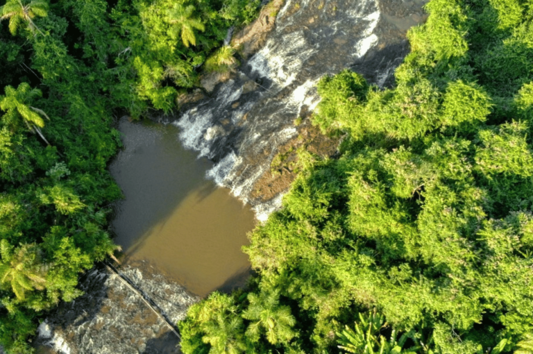 cachoeira escorregador em brotas sp