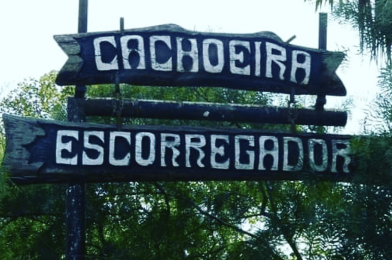 cachoeira escorregador em brotas sp