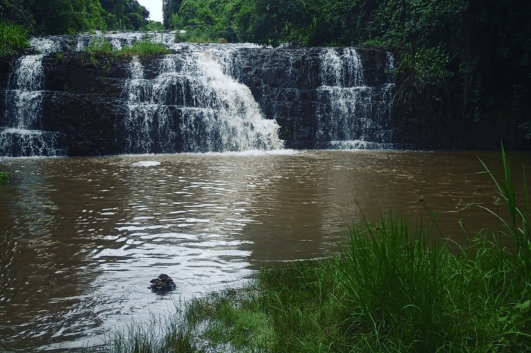 cachoeira escorregador em brotas sp